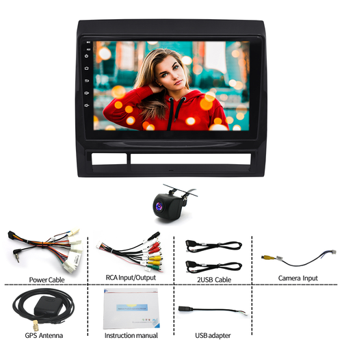 RADIO ESTÉREO COCHE ANDROID 13 PARA TOYOTA TACOMA 2005-2013 Carplay WIFI GPS - Imagen 6 de 24