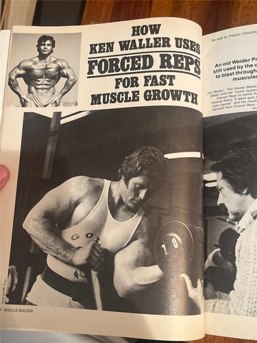 MUSCLE BUILDER bodybuilding magazine PIERRE VAN DEN STEEN/Schwarzenegger 7-75 - Picture 6 of 11