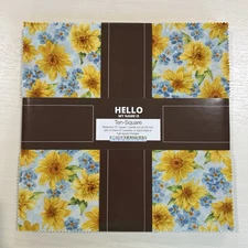 NIP New 'Gardenside Path' By Rebecca Baer, Robert Kaufman Fabrics Layer Cake