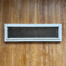 Antique Transom Window Screened From 1910 House