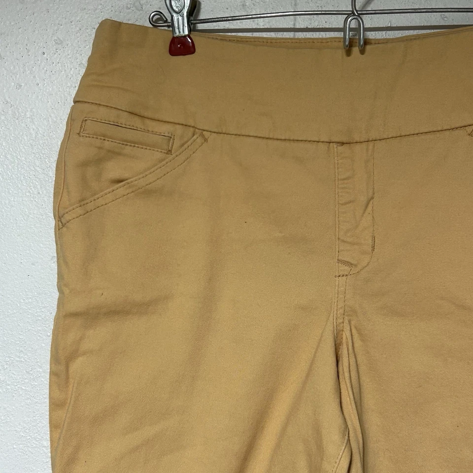 Pantalones capri ajustados JAG para mujer melocotón talla 16 Foto 2 de 4