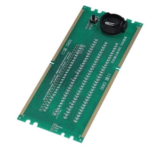 PC Desktop Mainboard Board DDR 2/DDR 3 RAM Memory Slot Tester Card