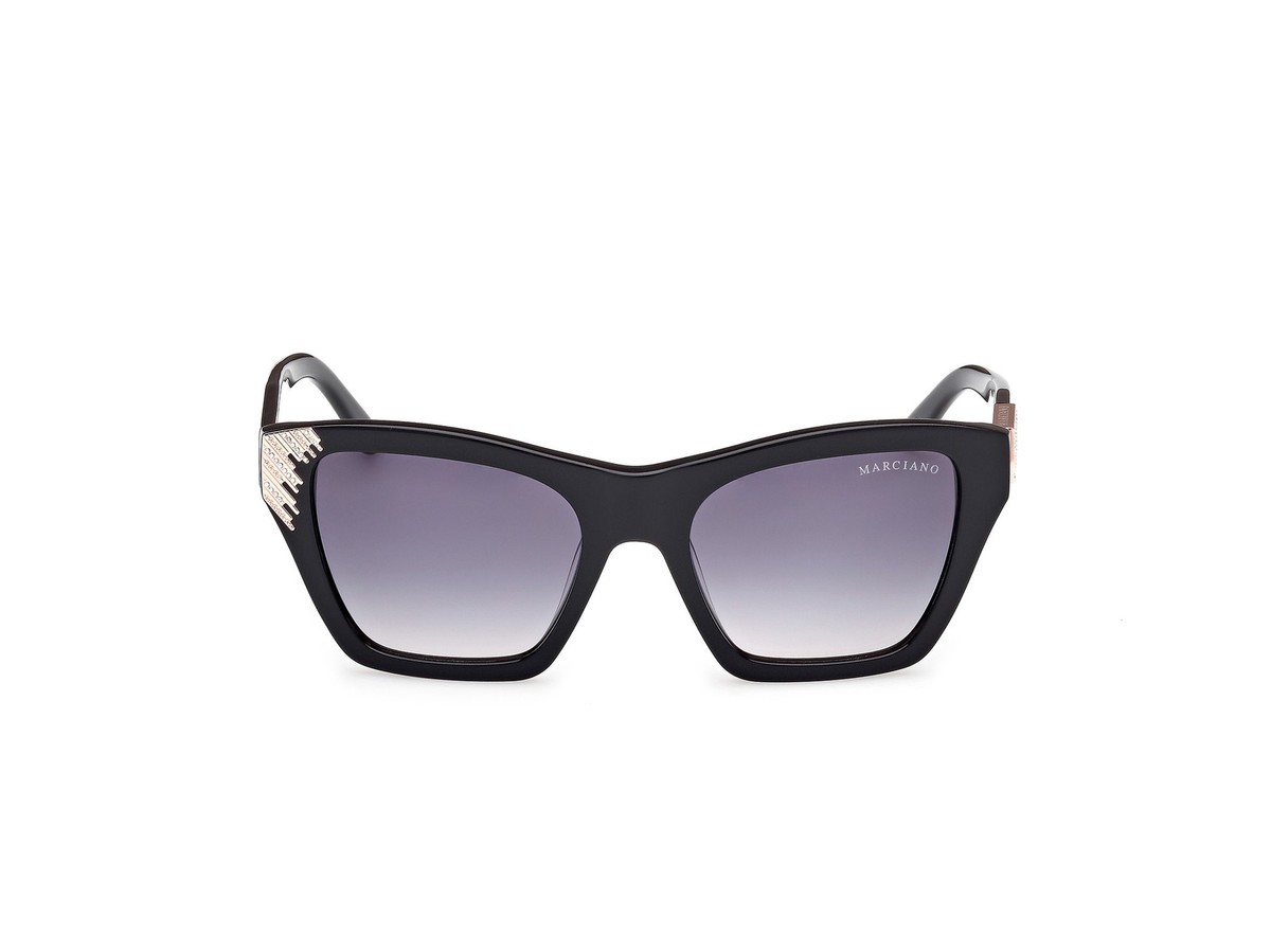 サングラス Guess FW25 Guess By Marciano - GM00002 - 01B (GM00002 01B) Guess by Marciano Sunglasses GM00024 01B Black smoke Woman