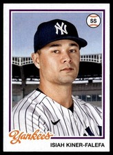 2022 Topps Archives Isiah Kiner-Falefa New York Yankees #160