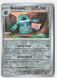 Bronzong 145/197 Reverse Holo Uncommon Obsidian Flames Pokemon TCG