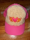 Wild Fable Pink Flaming Heart Faux Sherpa Trucker Hat — photo 1