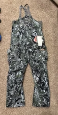 NWT Sitka Forest Fanatic Bibs - Medium
