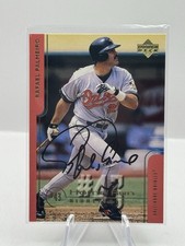 Rafael Palmeiro In-Person Auto 1999 Upper Deck Home Run Highlights #54 Orioles