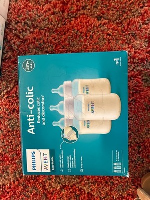Philips Avent Anti-Colic 11oz. 3m+ Baby Bottles , 3-Pack