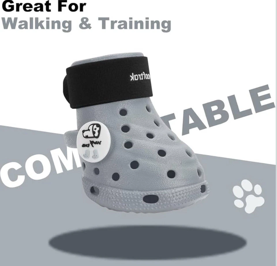 Zapatos para Perros Transpirables Zapatos para Perro para Pavimento Caliente, Antideslizantes, Protectores de Pata - Nuevos Foto 2 de 4
