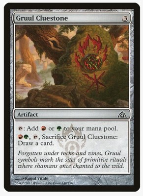 Gruul Cluestone | Dragon's Maze DGM | EDH Pauper Staple | Gruul Mana Rock Ramp  