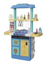 TEMI Kids Kitchen  Grill Playset   60 Pieces Included   Fast Shipping / Pickup