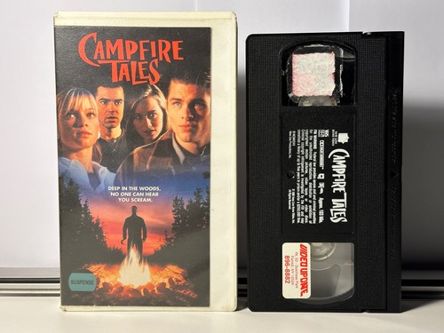 Campire Tales 1997 Anthology Horror Nudity NEW LINE HOME VIDEO Rental VHS Tested - Picture 2 of 19