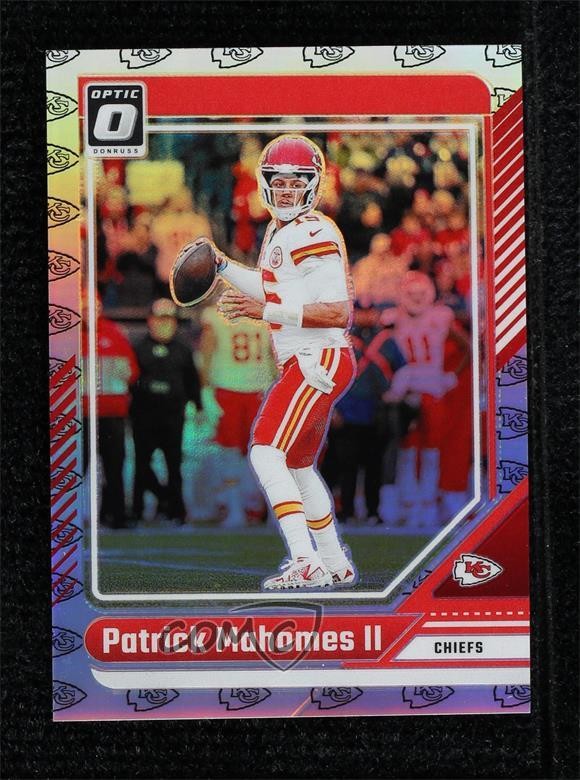 2024 Panini Donruss Optic Team Logo Prizm 3/32 Patrick Mahomes II #94 00em