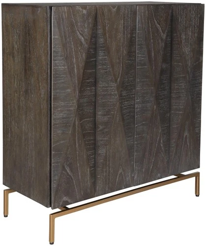 Uttermost 24596 Marico 32"W 2 Door MDF Cabinet - Natural - Picture 1 of 5