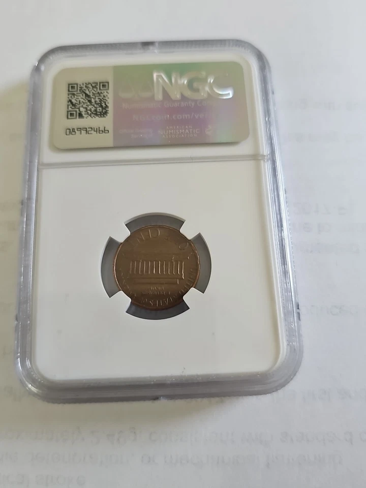 1982 D LG Date bronze 1c - Image 2 of 2