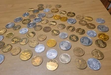 Misc Lot Casino Gaming Token Vintage Coins Collectible Medallions