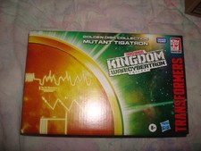 Transformers WFC Kingdom Golden Disk Mutant Tigatron Voyager Hasbro New