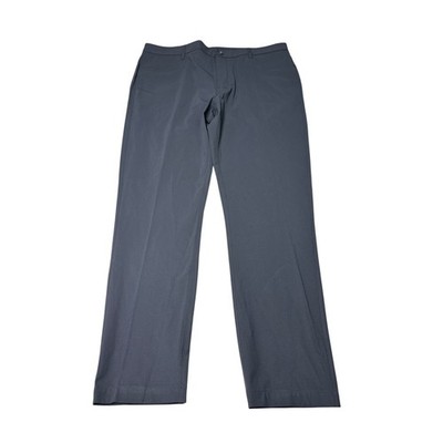 Vuori Meta Pants Mens 38X31 Charcoal Grey Technical Stretch Golf Trousers V430