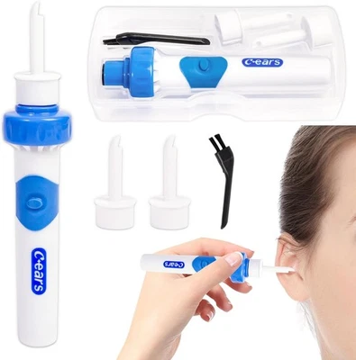 GEBRANDMARKT Oroclear -Ohr -Wachs -Trottel, Podomax Oroclear Ohrwachsreiniger, Entfernersaugu