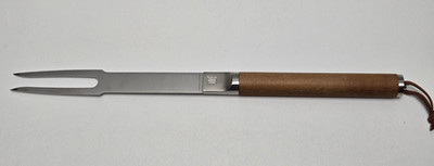 Fiskars Norden Grill Chef Grillgabel   Edelstahl Birkenholz   44,1 cm (1428 E1+)