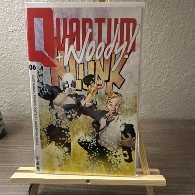 Valiant Quantum and Woody #6 Comic Book Rahal, Portela, Dalhouse (Modern Age)