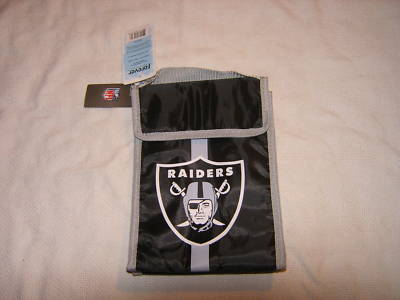 NFL Oakland Raiders Insulated Soft Lunch Bag Mint NWT