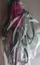 Revlon Solicone Bristle 1 Heated Hair Styling Iron Brush Black and Pink