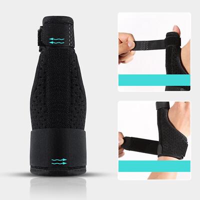 Fingergelenk Schmerzschiene mit Daumenstütze Arthritis Atmungsaktiv Stabilisator