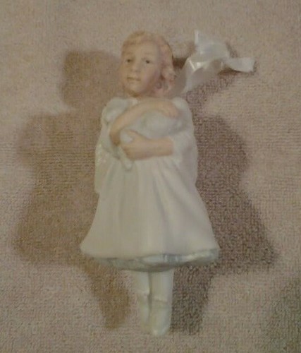 Hallmark Collector's Club 1993 Edizione Limitata Angelo Ornamento NOTIZIE DELICATE NUOVO CON SCATOLA - Foto 3 di 6