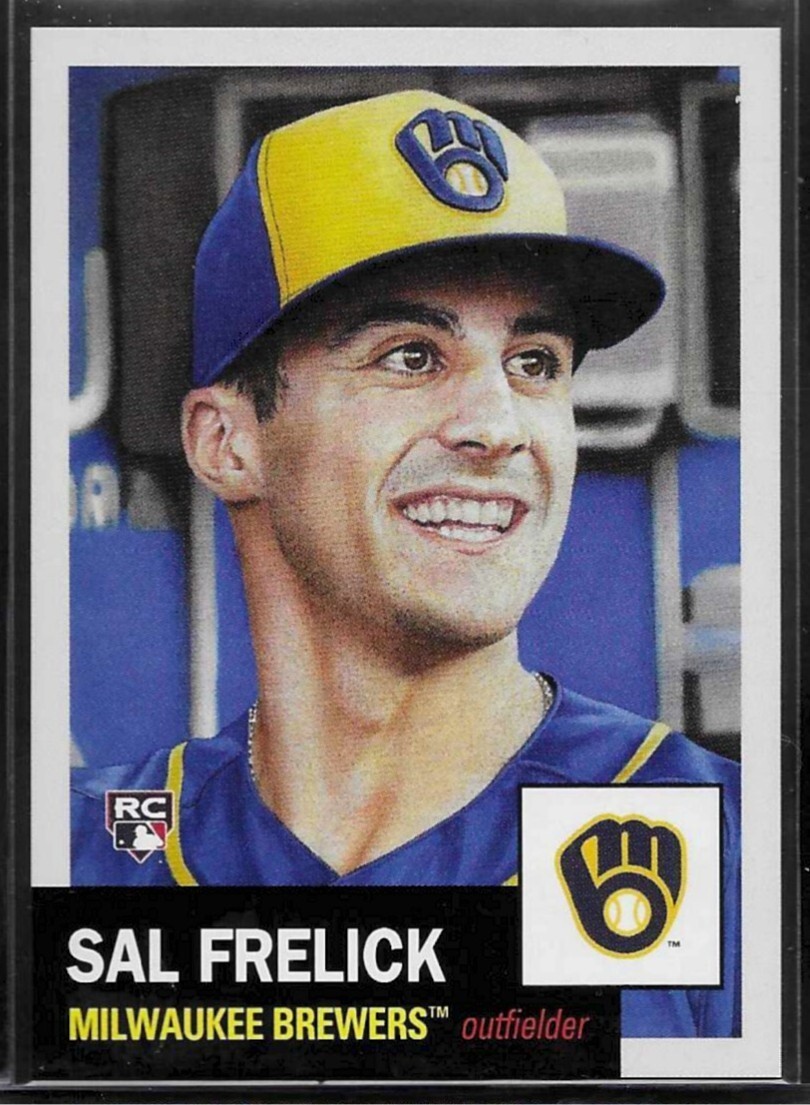 2024 Topps MLB® Living Set® # 709 SAL FRELICK Rookie Milwaukee Brewers 1909 PR a