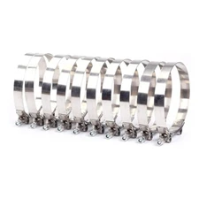 10x3.75 inch Stainless Steel T-Bolt Clamp Turbo Coupler Intake Piping TBOLT Pipe
