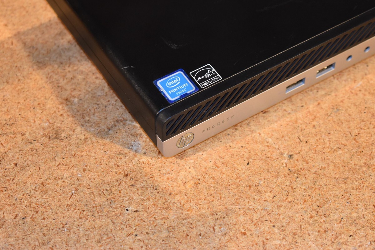 HP Prodesk 400 G3 Tiny Mini Micro PC G4400T 16GB RAM 256GB SSD