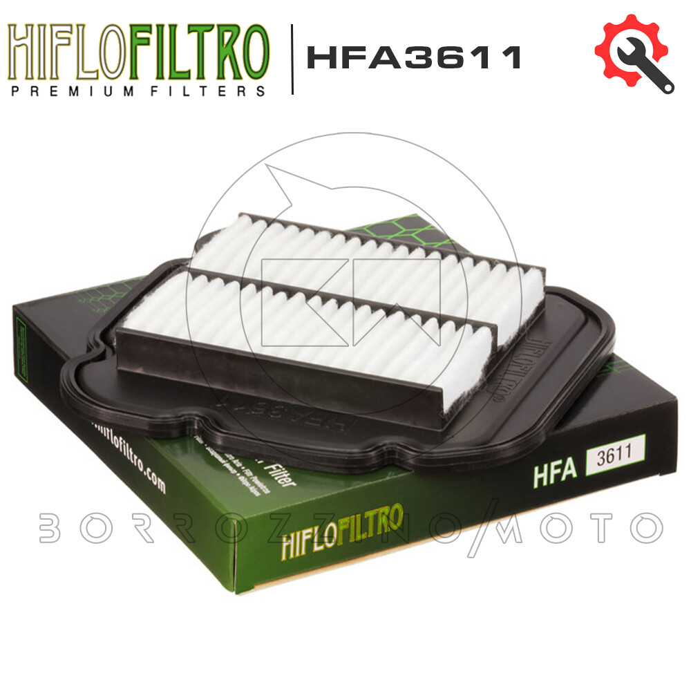 FILTRO ARIA HIFLO HFA3611 PER KAWASAKI KLV 1000 2004 2005 2006