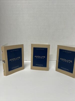 Axoulute Homme Mondial Firenze cologne samples New 3 Pack 