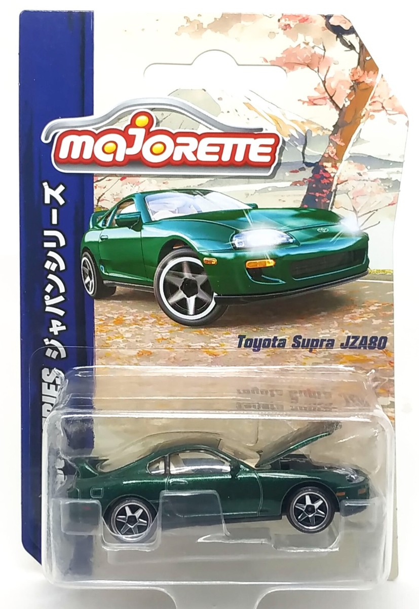 Majorette Toyota Supra JZA80 - Dark Green - Japan Series 1