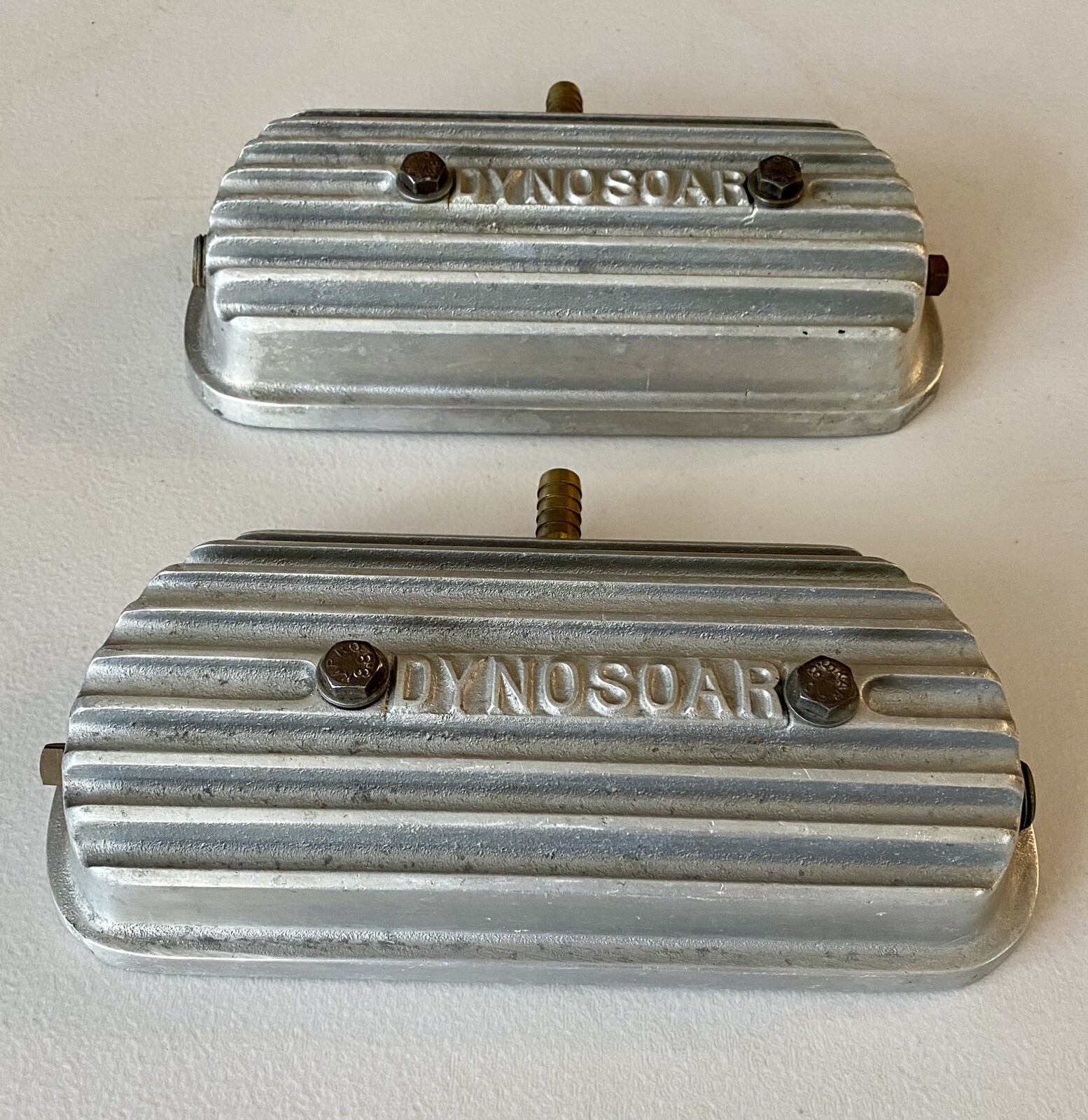 VTG ORIG VW DYNOSOAR VALVE COVERS FINNED ALUMINUM DDS EMPI BERG RACE RARE eBay