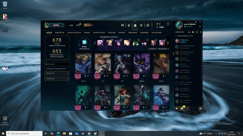 Cuenta League of Legends | EUNE 494 nivel TODO CAMPEÓN |542 SKIN|80% TASA DE GANANCIA ORO 4 Foto 4 de 4