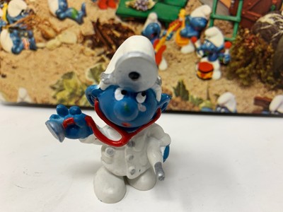 1978 Smurfs Doctor Smurf Physician Rare Vintage Figure PVC Toy Figurine | eBay