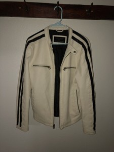 wilson white leather jacket