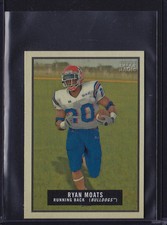 2009 TOPPS MAGIC MINI PARALLEL RYAN MOATS #106 LA TECH BULLDOGS EAGLES