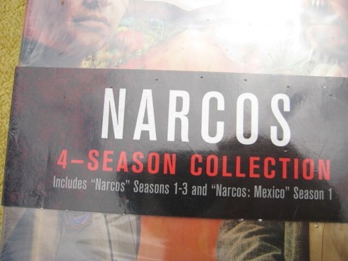 Narcos: 4 Season Collection (DVD) new factory sealed - Picture 3 of 5