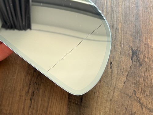 Audi GENUINE A3 A4 A5 A6 A8 RIGHT Mirror Glass Dimming & Heating 08-10 Year - Picture 6 of 12