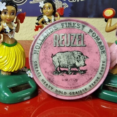 SALE !!!!   Reuzel Pomade Pink Ölbasiert starker Halt 113ml.        100ml=12,39E