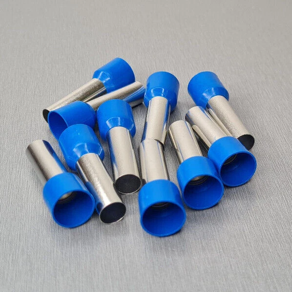 2-200Pcs E35-25 2AWG 35mm² Blue Insulated Ferrule Bootlace Terminal Crimp - image 4 of 4