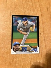 2023 Topps Series 2 - Jonathan Heasley - #346 Black Parallel #d 47/72 ROYALS