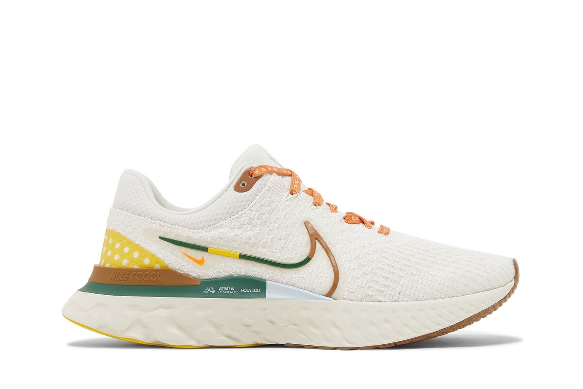 Nike Hola Lou x React Infinity Run Flyknit 3 'A.I.R.' DO9496 Nike Hola Lou x React Infinity Run Flyknit 3 'A.I.R.' DO9496
