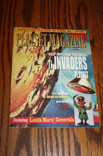 Playset Magazine #67 - Jan/Feb 2013 - The Invaders Playset, Louis Marx Generals