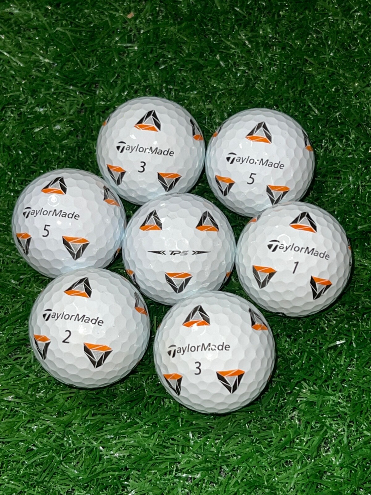 12 TaylorMade TP5 PIX Used Golf Balls - 4A Grade AAAA - Free Shipping