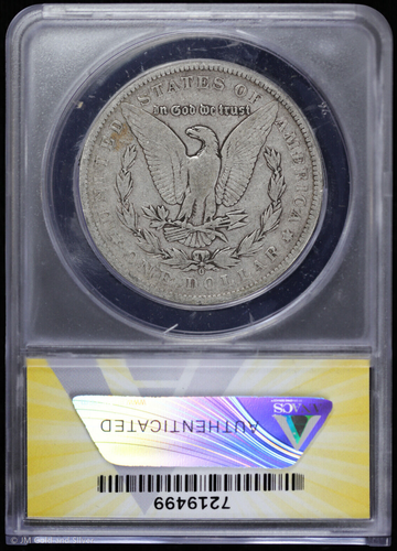 1889-O $1 Morgan Silver Dollar ANACS F 12 | VAM-2A Top 100 Oval O - Picture 2 of 4